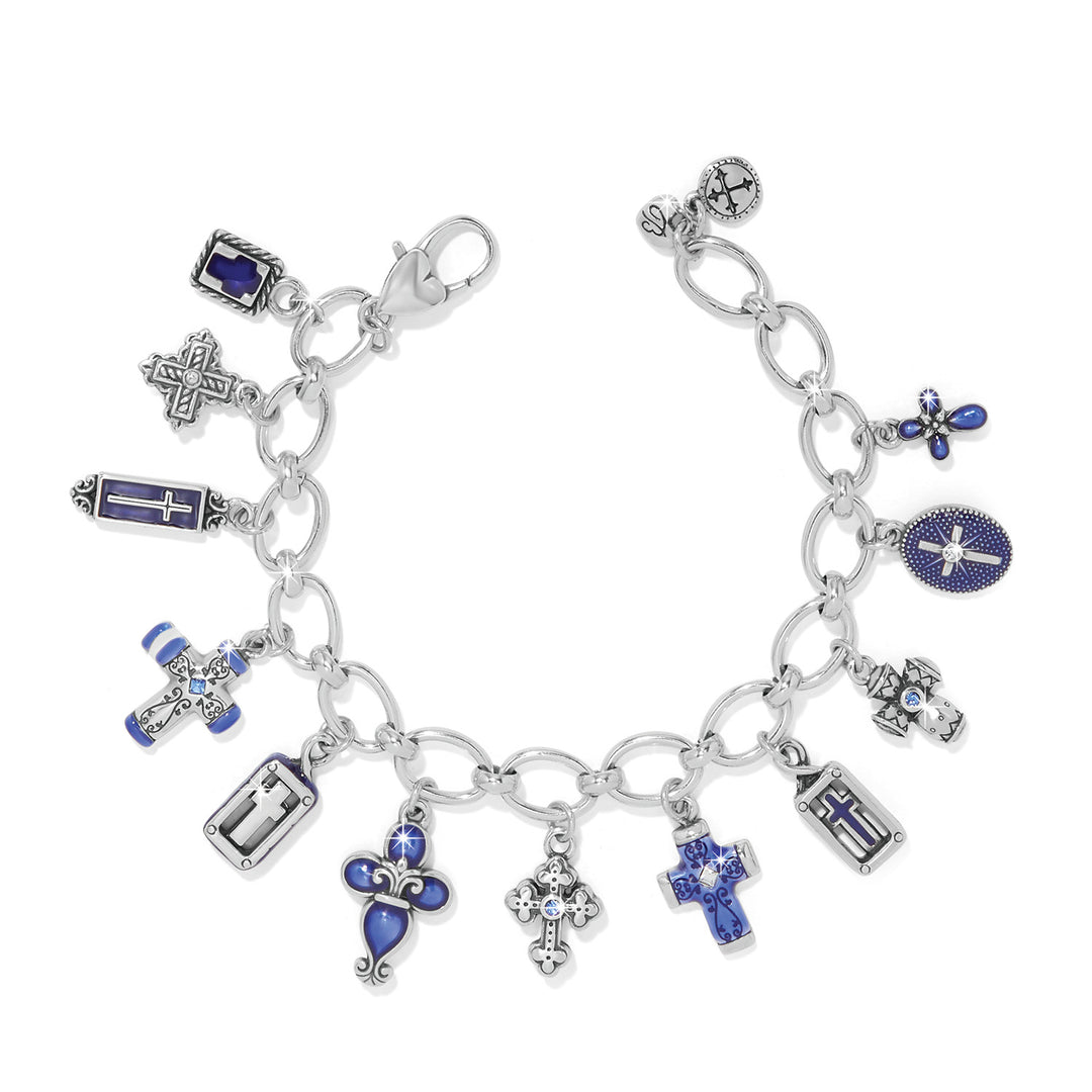 Brighton Unity Cross Charm Bracelet
