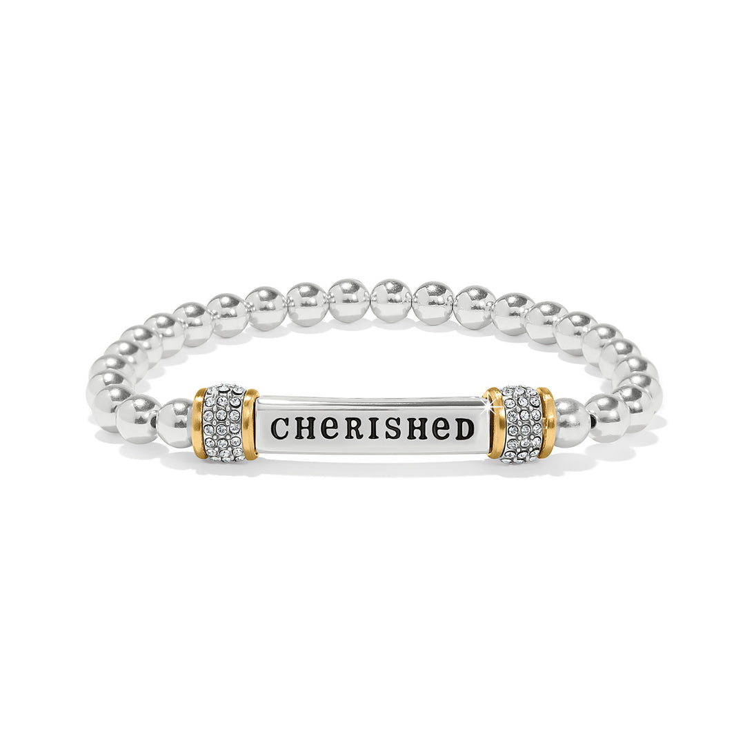 Brighton Meridian Two Tone Stretch Bracelet - Cherished