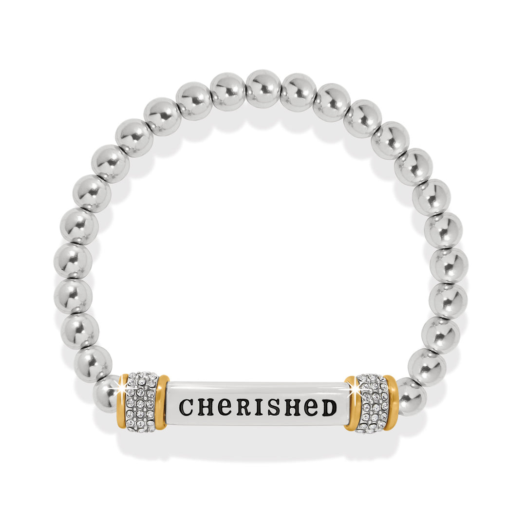 Brighton Meridian Two Tone Stretch Bracelet - Cherished
