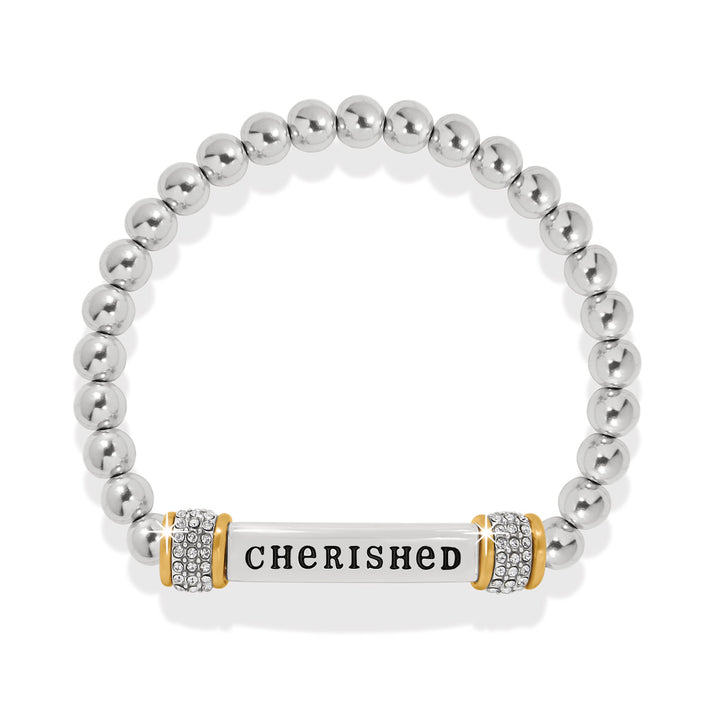 Brighton Meridian Two Tone Stretch Bracelet - Cherished