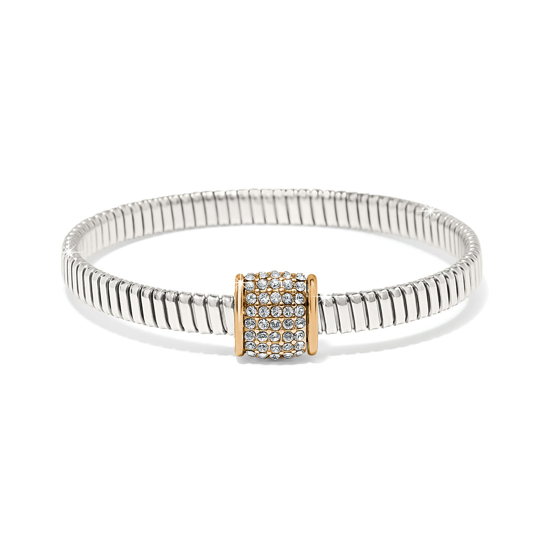Brighton Meridian Solis Spring Bracelet - Silver/Gold