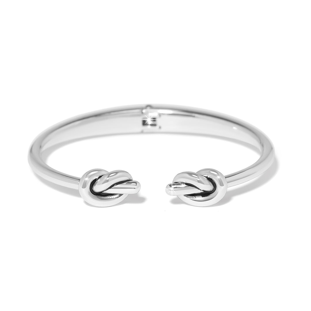 Brighton Interlok Single Knot Open Hinge Bangle