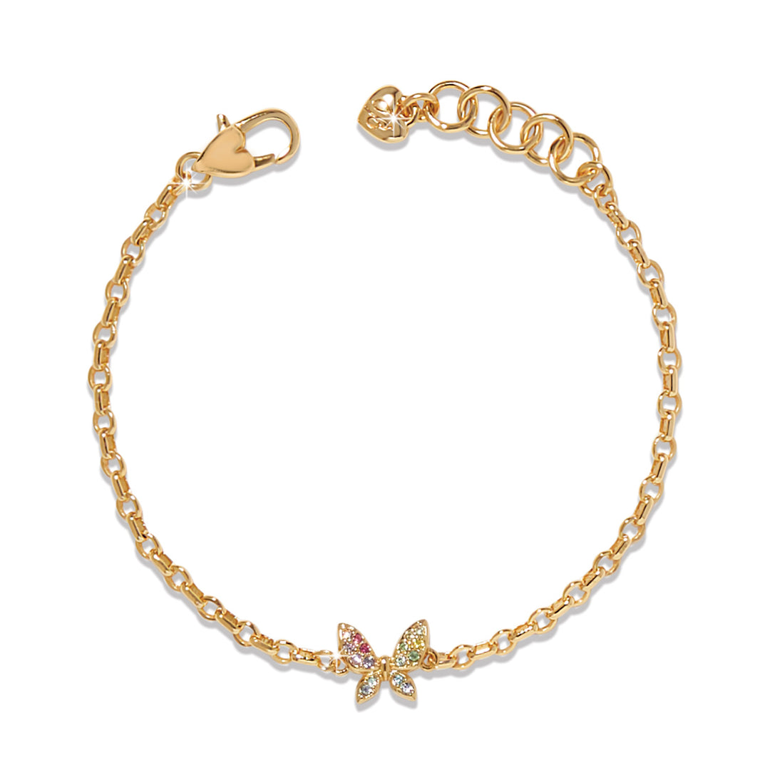 Brighton Enchanting Gem Butterfly Bracelet