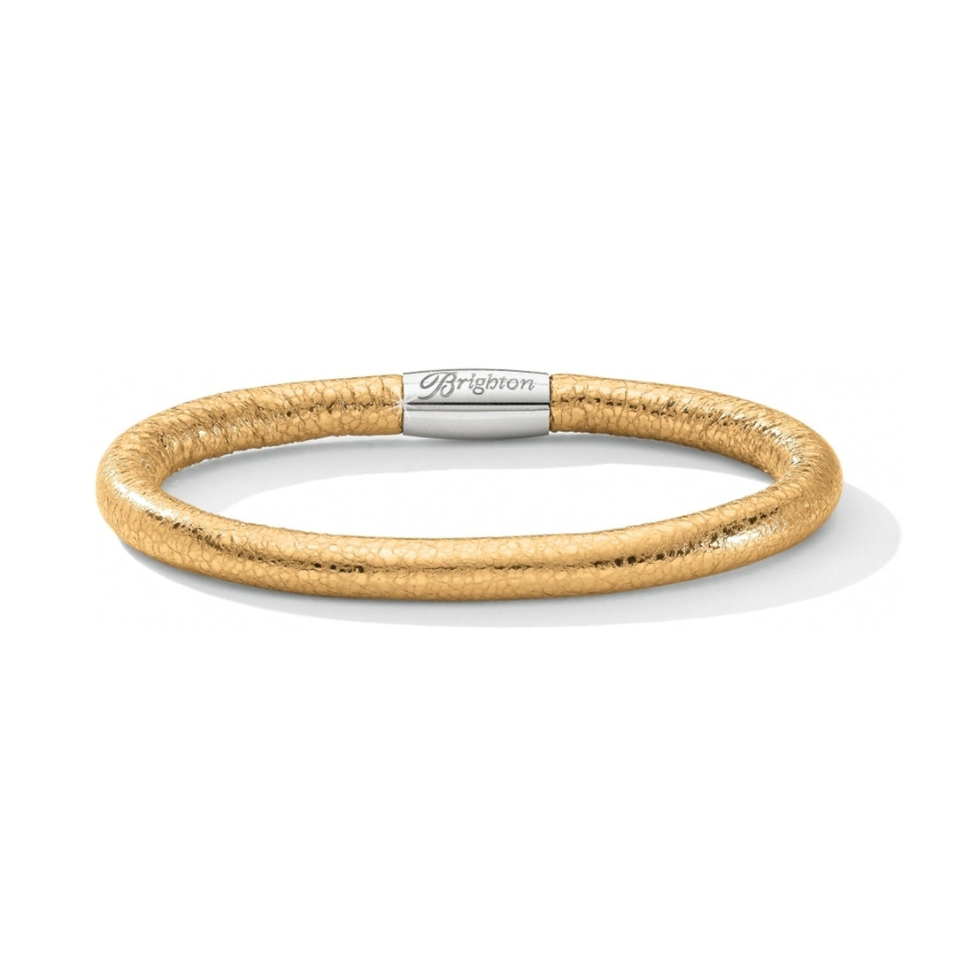 Brighton Woodstock Metallic Single Bracelet - Gold/SM