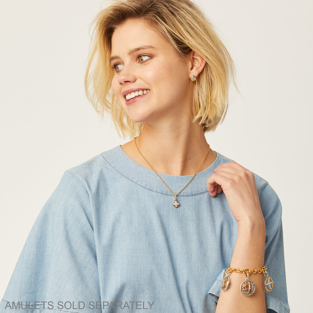 Brighton Luxe Link Charm Bracelet - Gold
