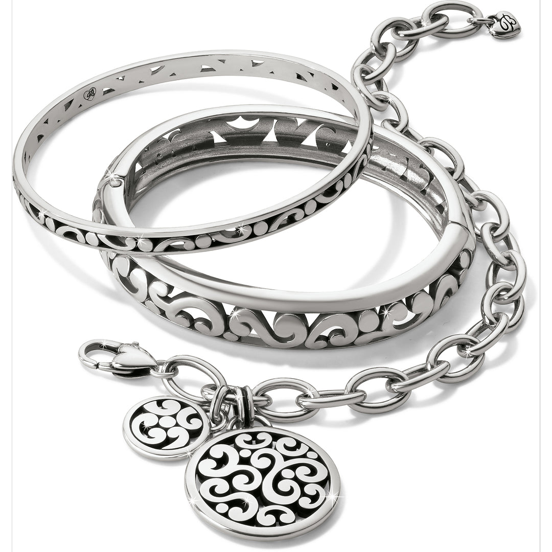 Brighton Contempo Medallion Link Bracelet