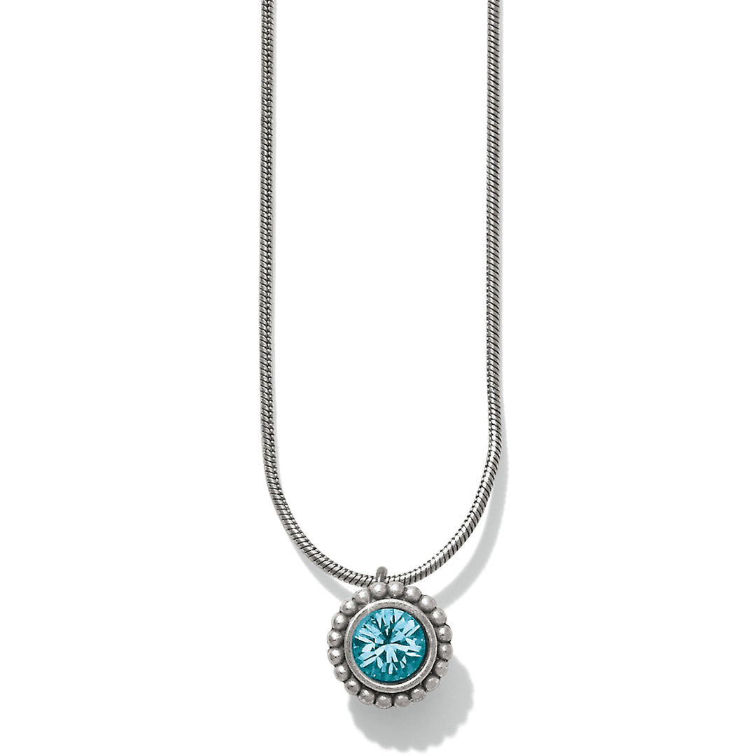 Brighton Twinkle Necklace - Aquamarine