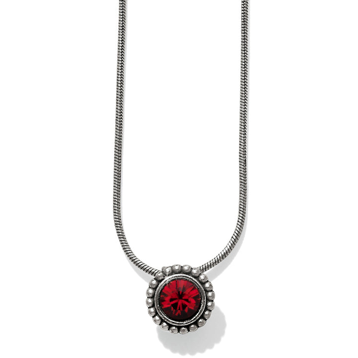 Brighton Twinkle Necklace - Garnet