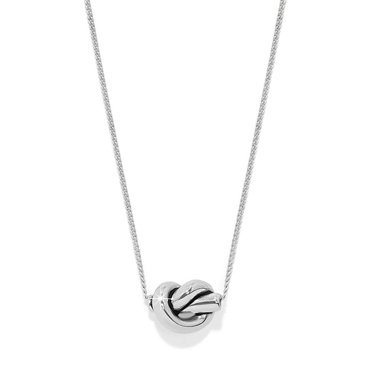 Brighton Interlok Single Knot Mini Necklace Gift Box