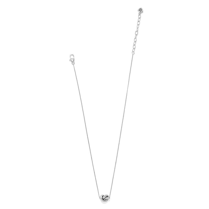 Brighton Interlok Single Knot Mini Necklace Gift Box