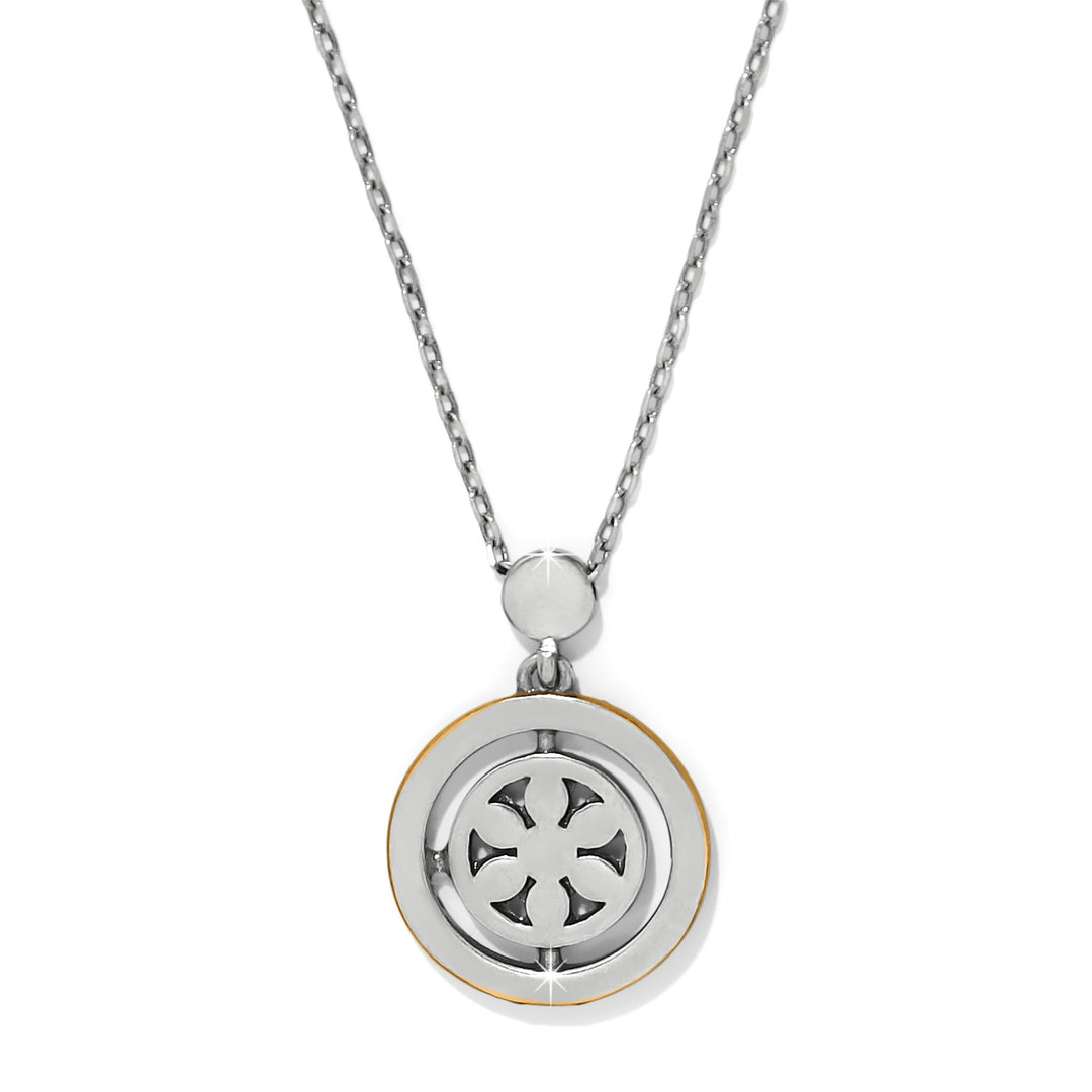 Brighton Flora Petite Two Tone Necklace