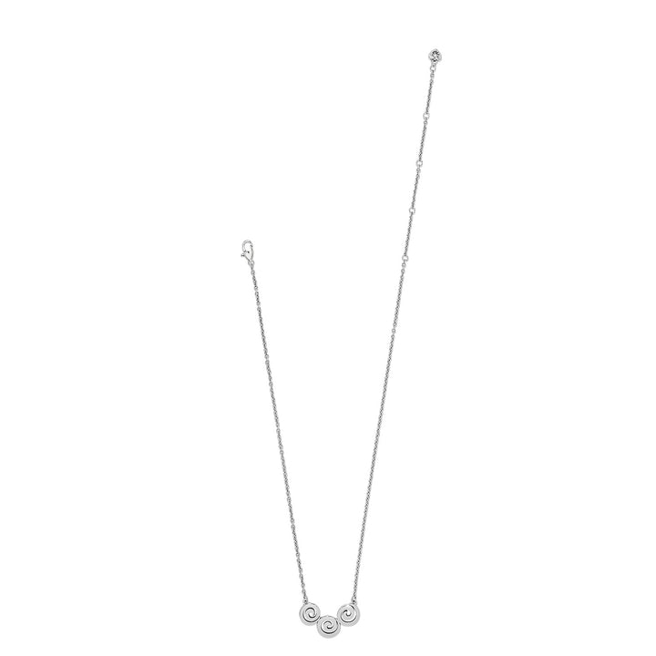 Brighton Vertigo Spiral Trio Necklace