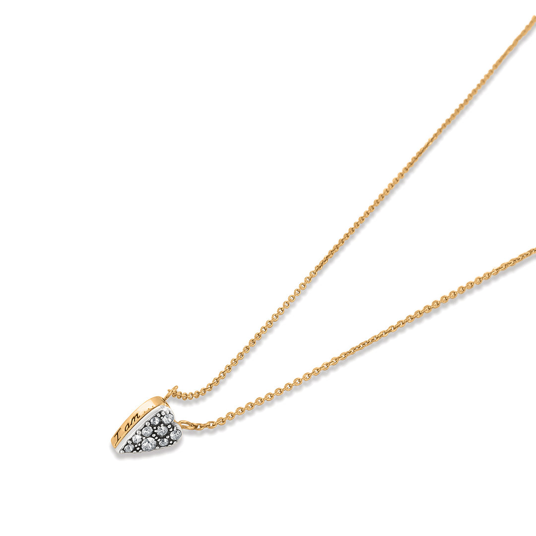 Brighton Love Messages I am Reversible Necklace