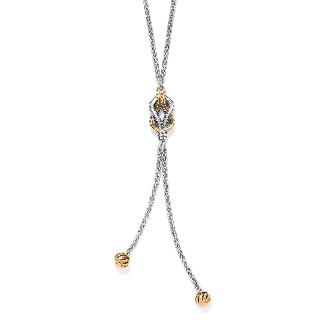 Brighton Interlok Harmony Lariat Necklace