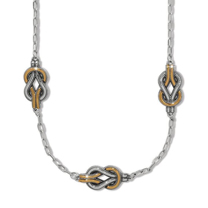 Brighton Interlok Harmony Trio Necklace