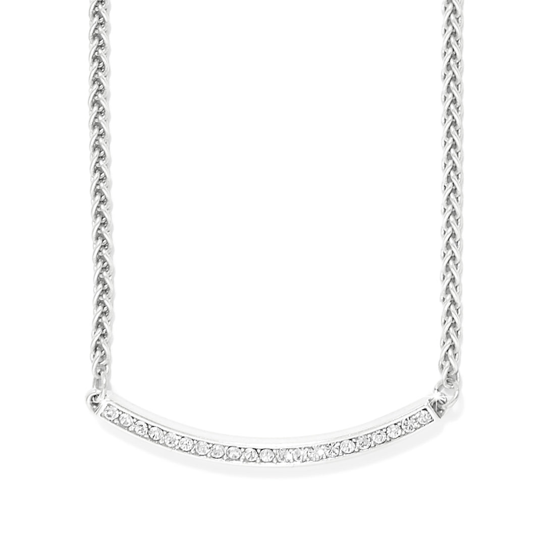 Brighton Meridian Geo Bar Necklace  - Silver