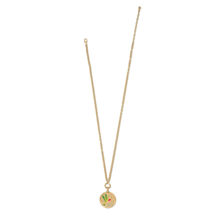 Brighton Reverie Hummingbird Locket Necklace