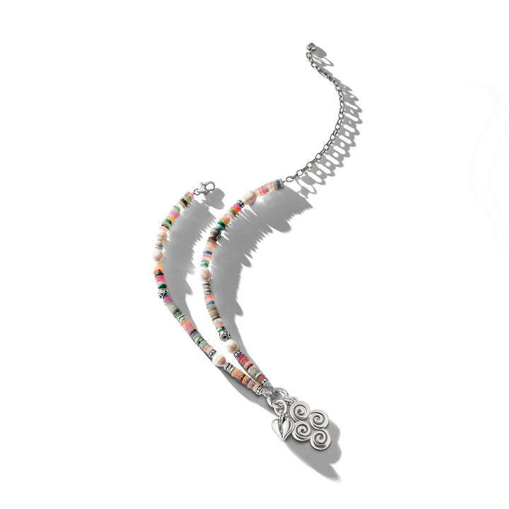 Vertigo Hues Token Charm Necklace