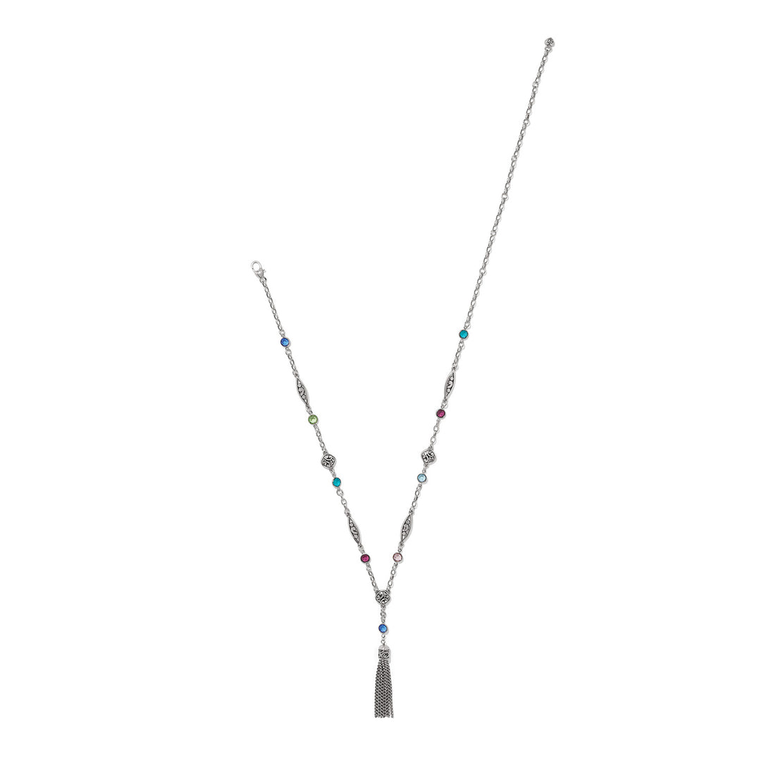 Brighton Contempo Color Gems Tassel Necklace