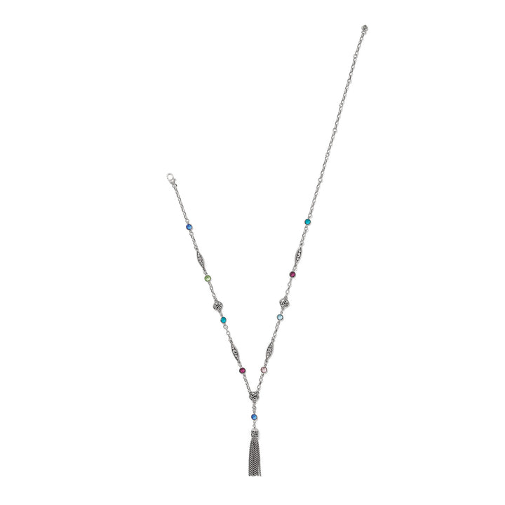 Brighton Contempo Color Gems Tassel Necklace