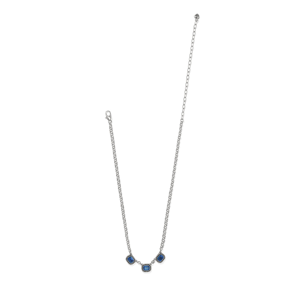 Brighton Twinkle Luxe Trio Blue Necklace