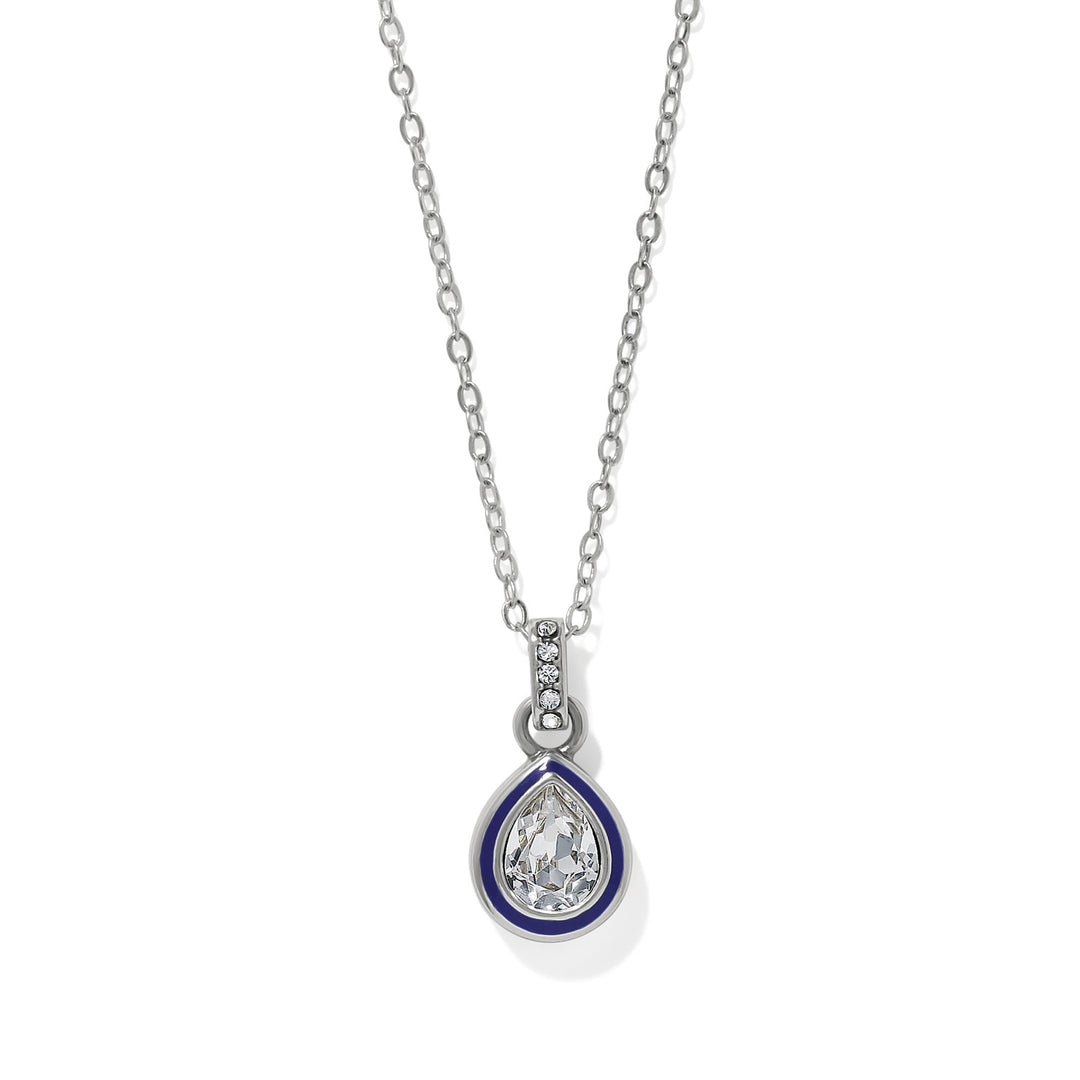 Brighton Halo Gemma Petite Teardrop Necklace