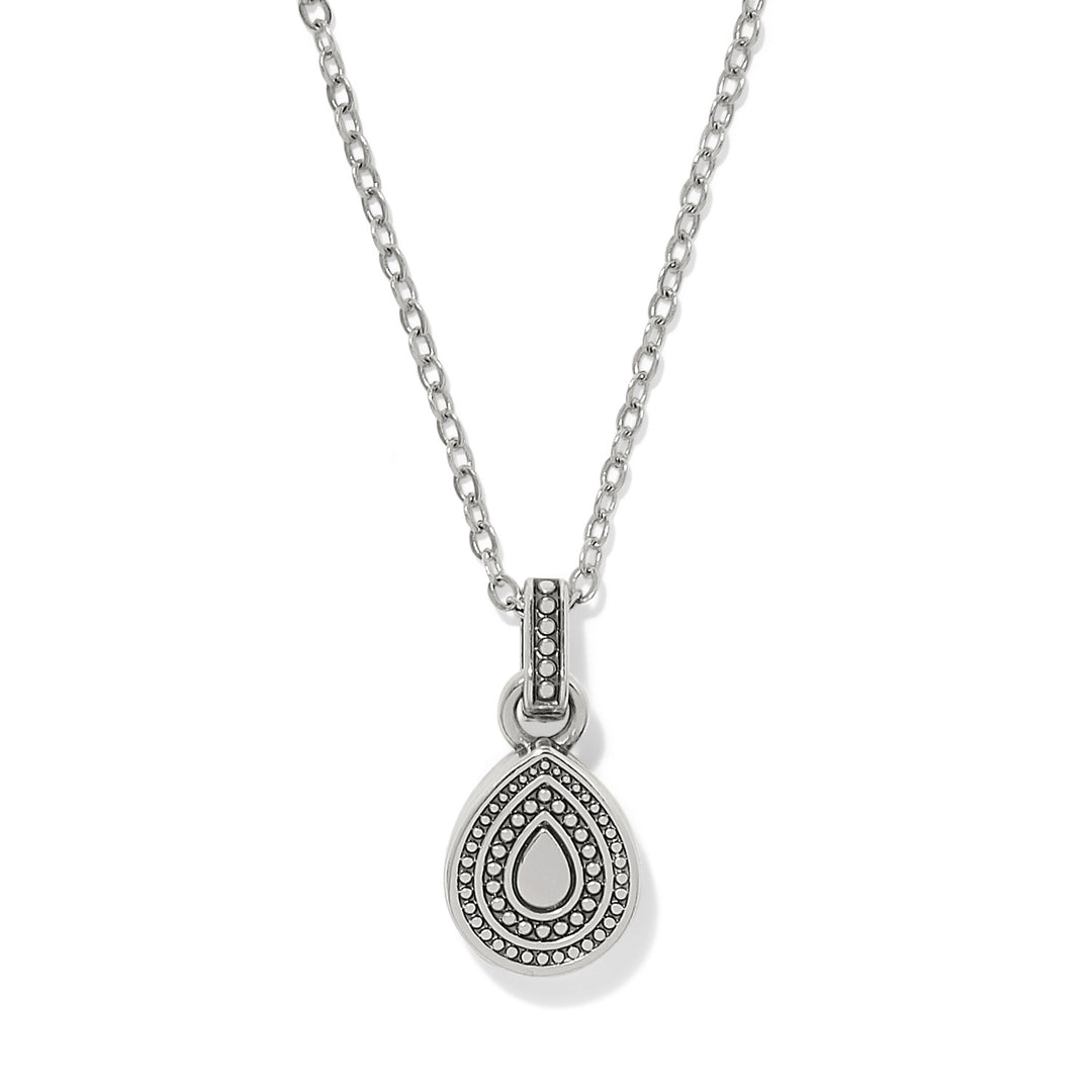 Brighton Halo Gemma Petite Teardrop Necklace