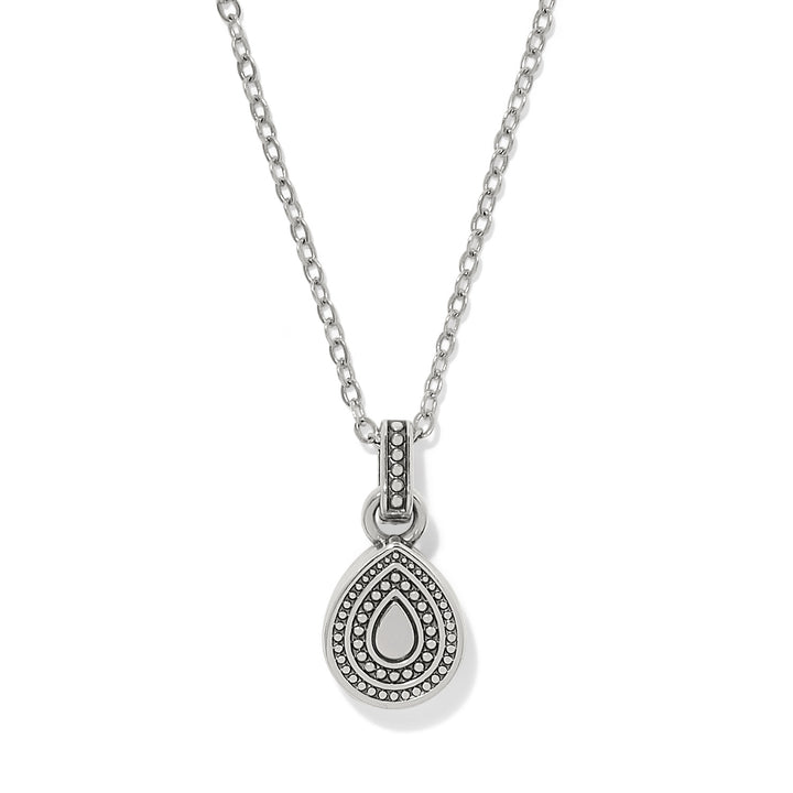 Brighton Halo Gemma Petite Teardrop Necklace