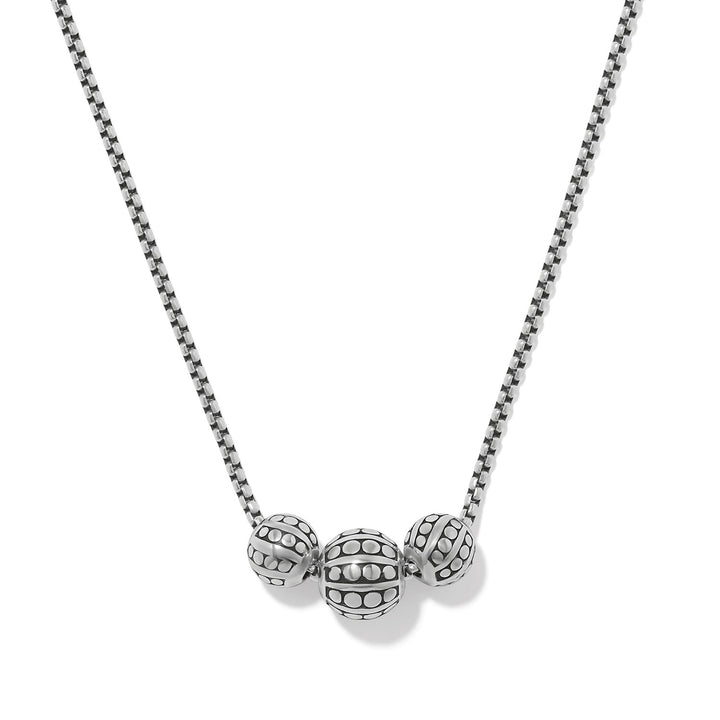 Brighton Pebble Dot Bola Trio Necklace