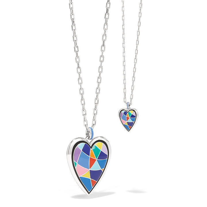 Brighton Colormix Heart Short Necklace