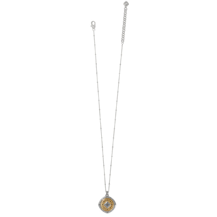 Brighton Mosaic Two Tone Pendant Necklace