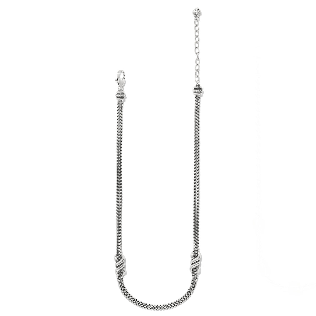 Brighton Interlok Twist Double Necklace