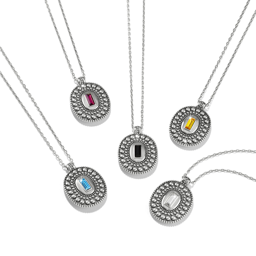 Brighton Pretty Tough Gem Necklace - Silver