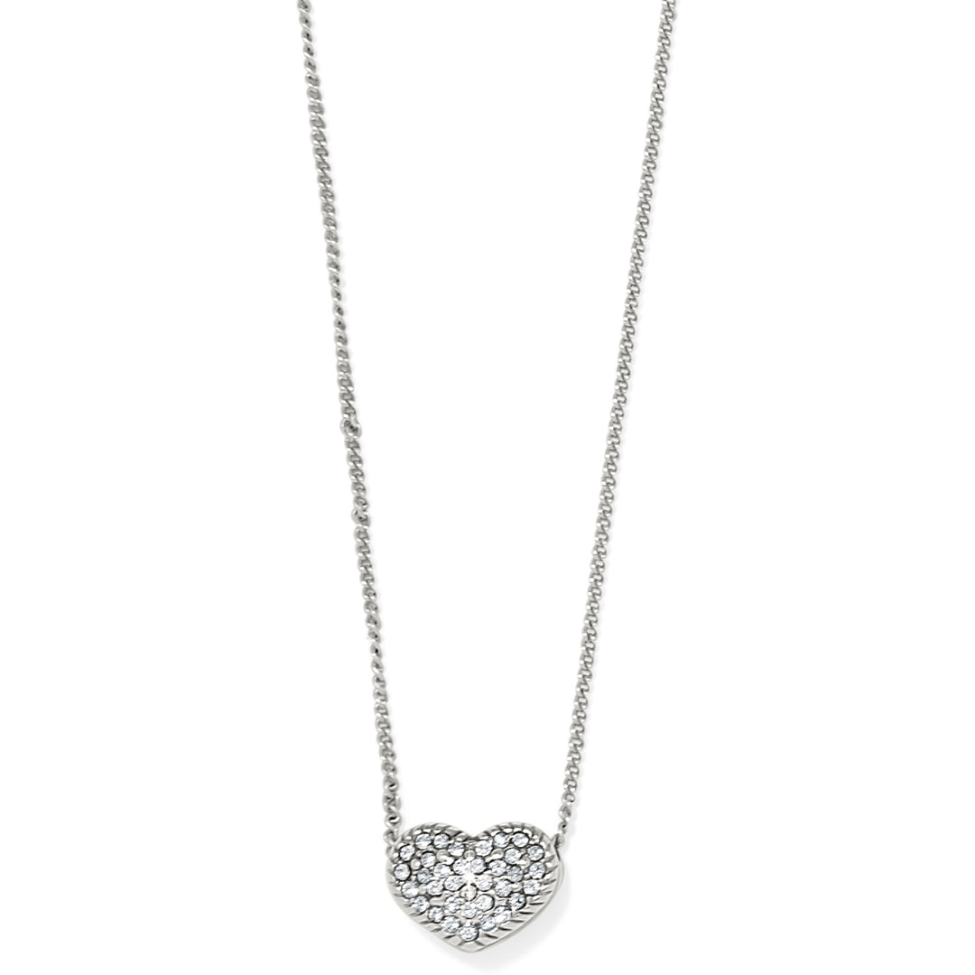 Brighton Illumina Celeste Heart Petite Necklace Gift Box