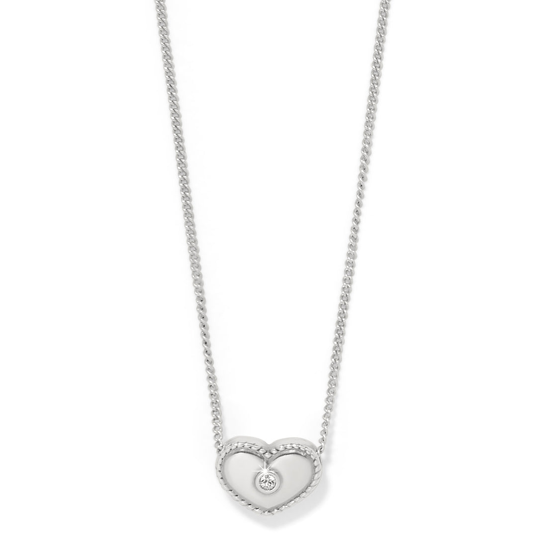 Brighton Illumina Celeste Heart Petite Necklace Gift Box