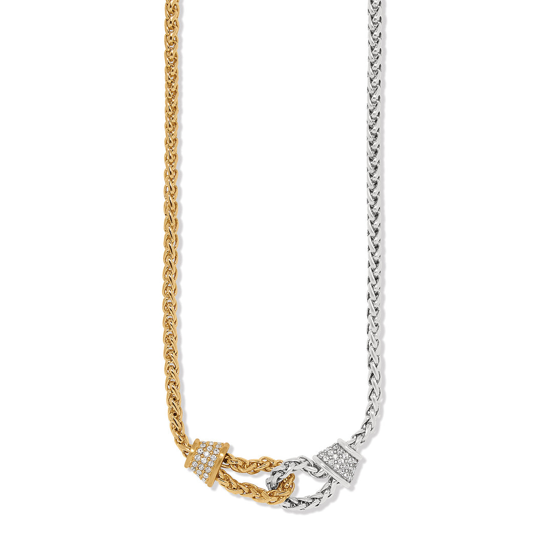 Brighton Meridian Ventus Two Tone Short Necklace