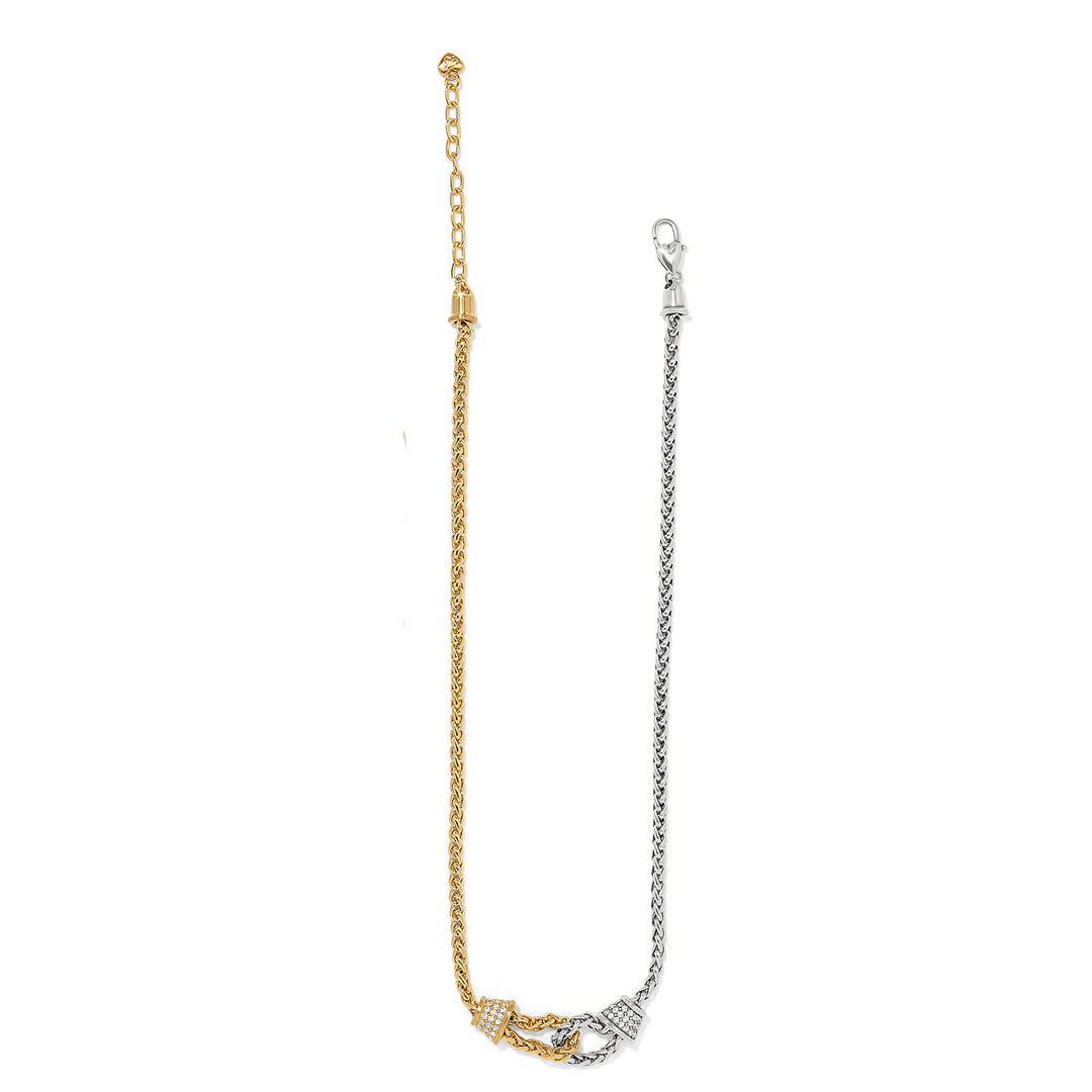 Brighton Meridian Ventus Two Tone Short Necklace