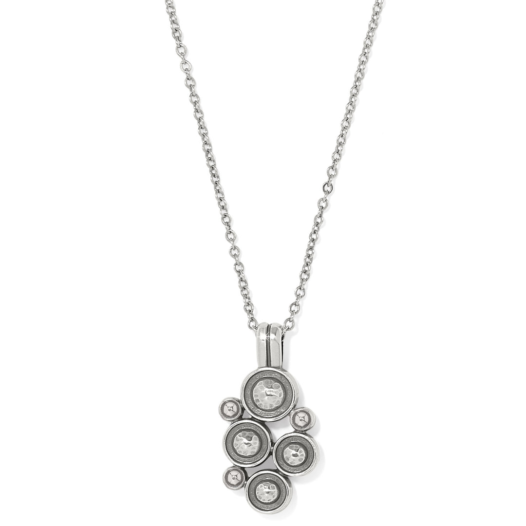 Brighton Constella Cluster Necklace - Silver-Blues