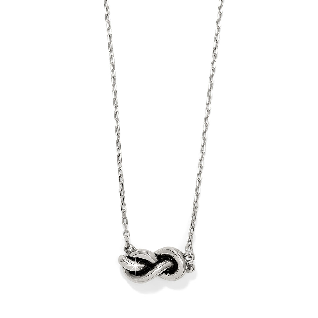 Brighton Interlok Single Knot Petite Necklace