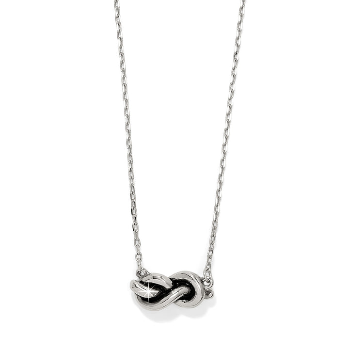 Brighton Interlok Single Knot Petite Necklace