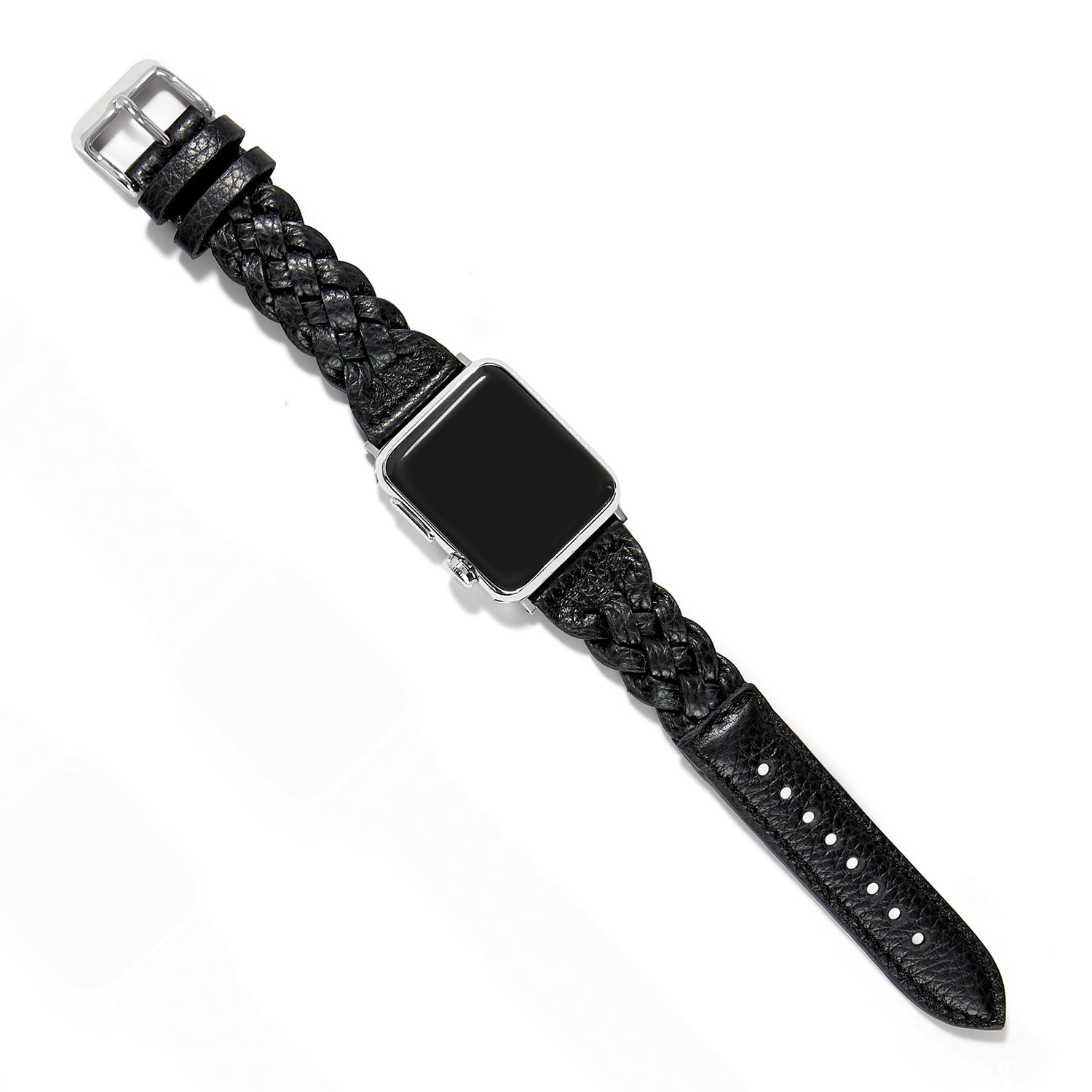 Woven leather watch on sale strap