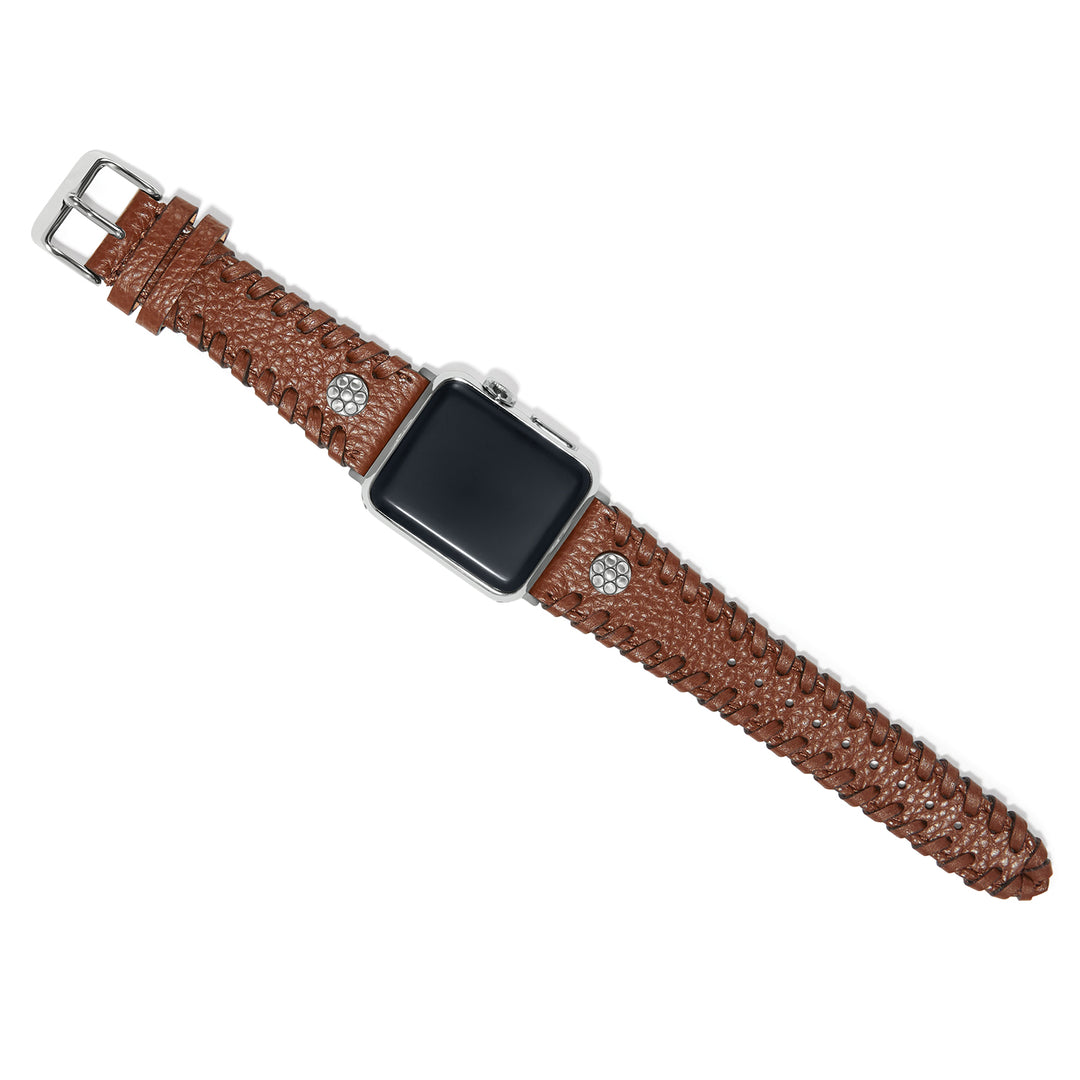 Brighton Harlow Laced Watch Band - Bourbon