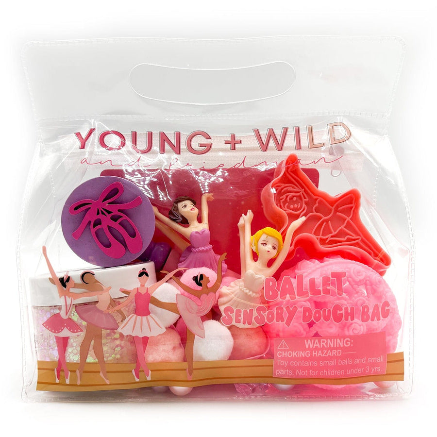 Young + Wild and Friedman Sensory Dough Bag - Ballerina