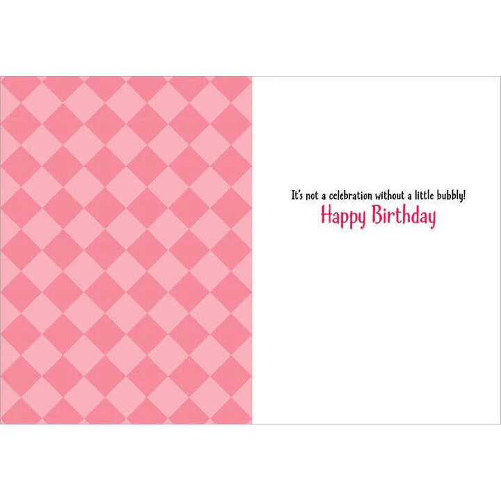 Avanti Press Flamingo Bubble Bath Birthday Card