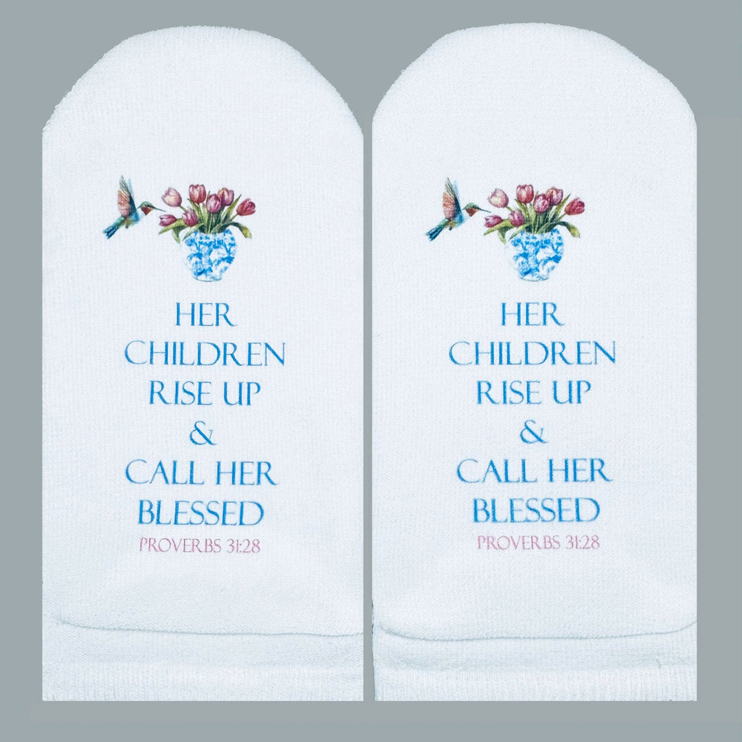 Standing On The Word Socks - Her Children Rise Up (Proverbs 31:28)