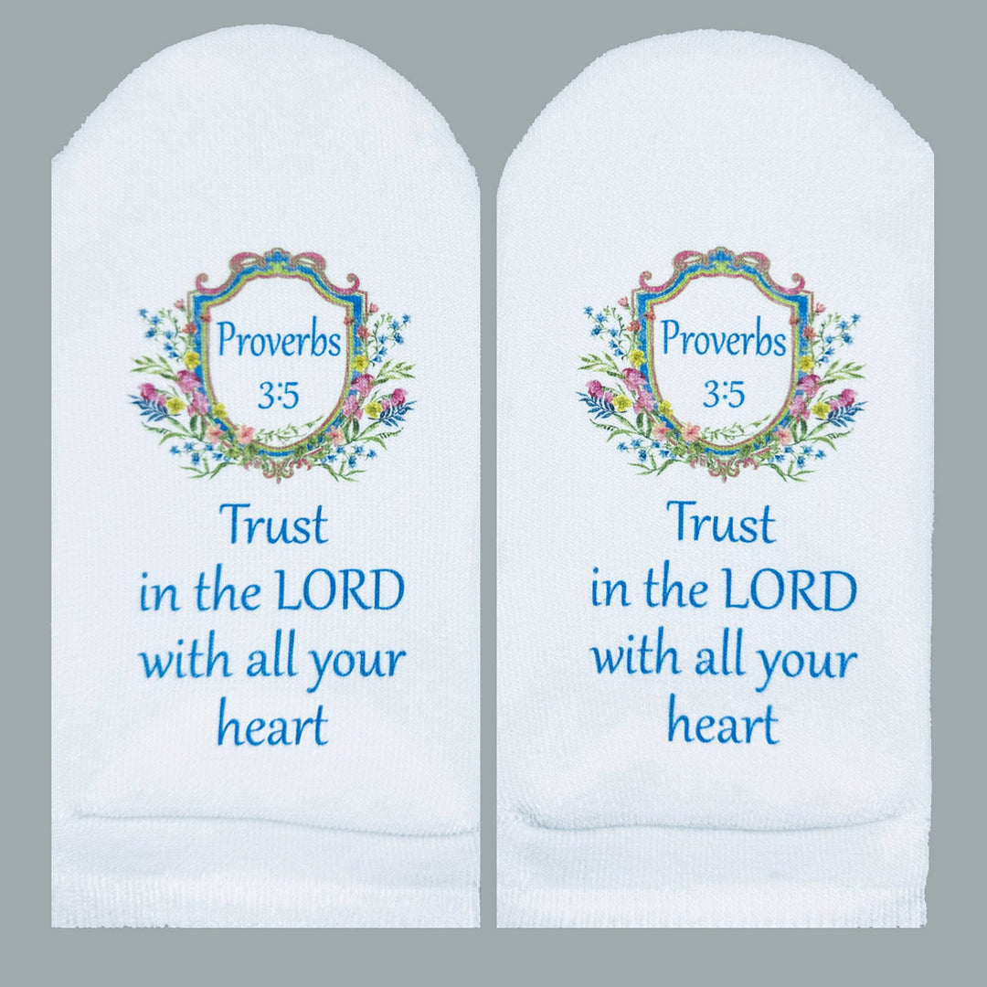 Standing On The Word Socks - Trust in the Lord (Proverbs 3:5)