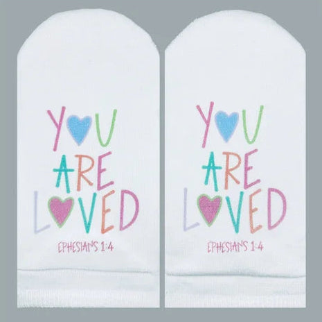 Standing On The Word Socks - You Are Loved (Ephesians 1:4)