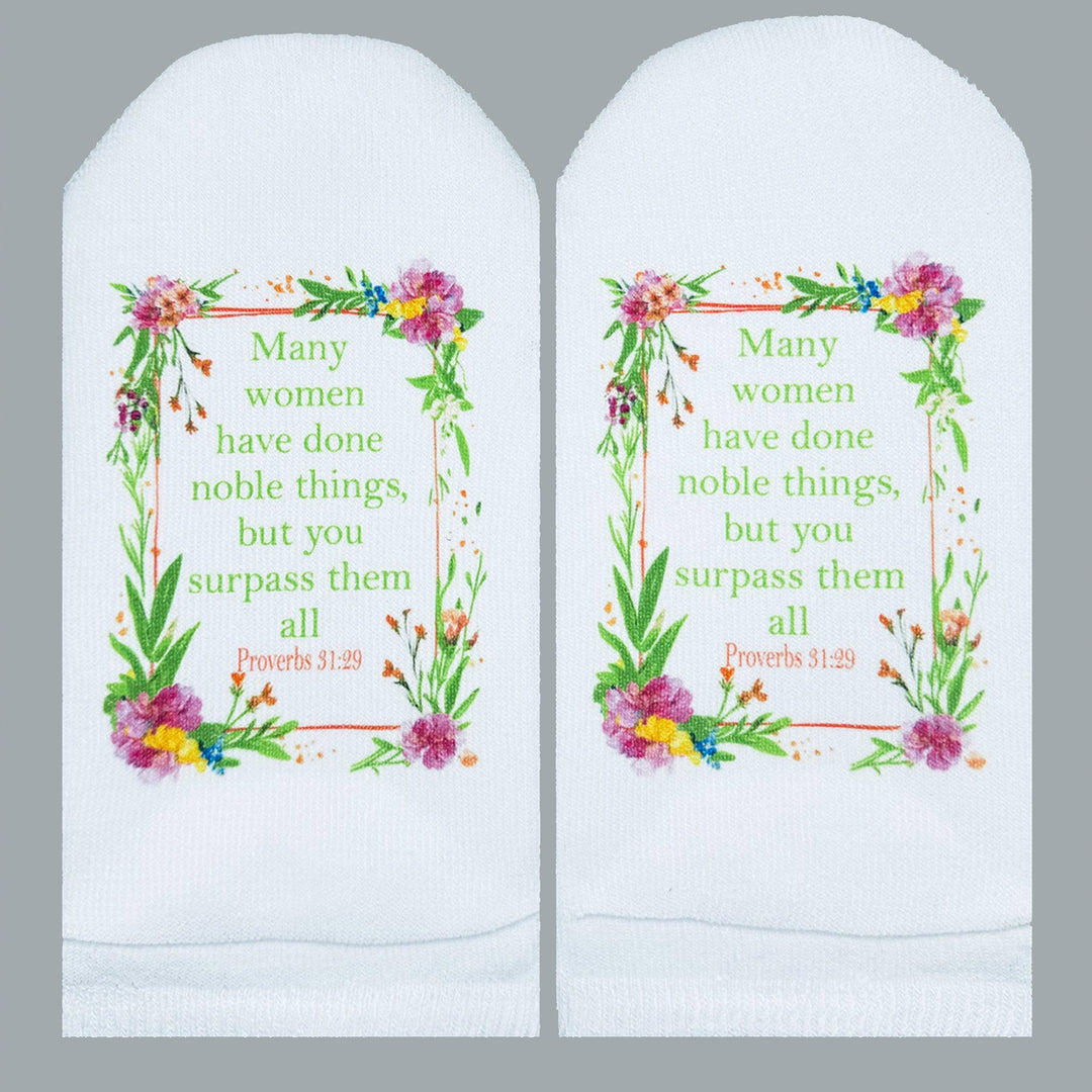 Standing On The Word Socks - Many Women Have Done (Proverbs 31:29)