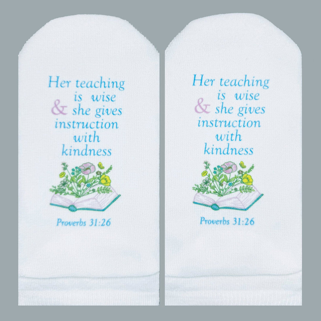 Standing On The Word Socks - Her Teaching is Wise (Proverbs 31:26)