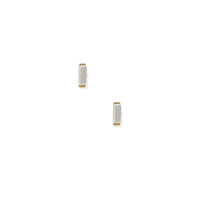 Linny Co Screwback Stud Earrings - Amber